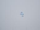 US Air Force Thunderbirds in action during our Field Day fun... 
